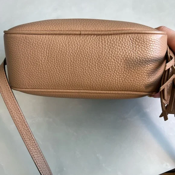 *SOLD* Gucci Soho Disco Bag Camelia - Picture 8 of 16